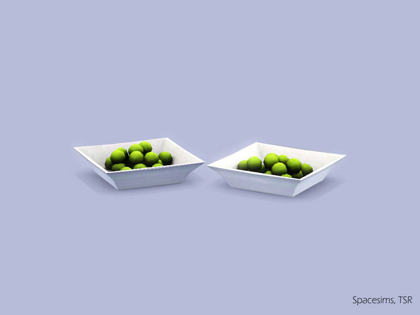 Sims 3 — The Jagoda Dining room - Bowl of apples by spacesims — Bowl of apples - part of the 'The Jagoda Dining room'