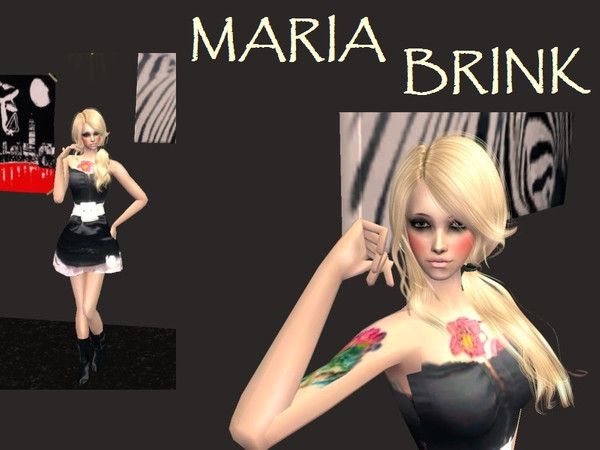 Sims 2 — Maria Brink by staceylynmay2 — Maria Brink is a singer/song writer. Her musik is amazing. Hope you think this