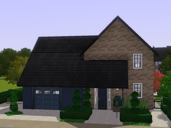 Sims 3 — Piper by dorienski — A family home with spacious living and dining area, a kitchen with breakfast nook, a