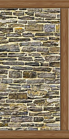 Sims 2 — Villa \'Middle Ages\' walls mega set - wall 5A by micha89 — stone medieval-ish wall. use with part B.