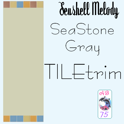 Sims 2 — SeashellMelody HB75 SeaStoneGray TILES - Seashellmelody Hb75 Seastonegray Tiletrim by hiedibear75 — Seashell