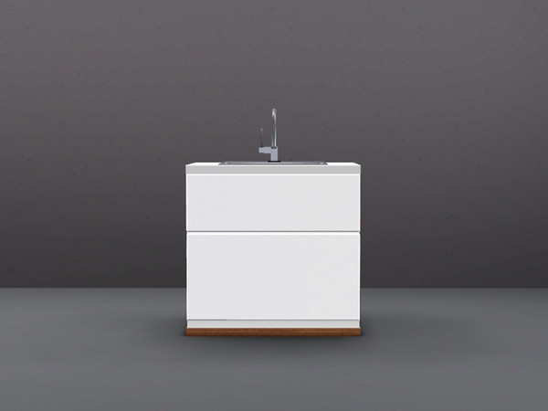 Sims 3 — HINJI Kitchen Sink by Punisa — Created by Punisa http://punisa.NET