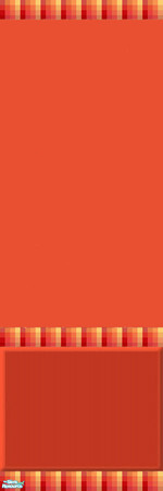 Sims 2 — Red Room Set - red wall 1 by Ivancica — by Ivana