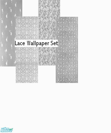 Sims 2 — Lace Wallpaper by thekewlestnerd — Various designs