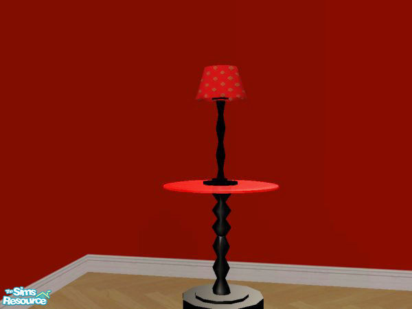 Sims 2 — The Maxwell Suite - Tablelamp by MysticVelvet — This set consists of 14 new meshes 