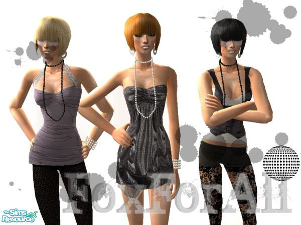 Sims 2 — Ur Style collection by Tyrone1443 — This collection has three different styles that are very hott for