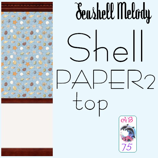 Sims 2 — SeashellMelody HB75 Shell PAPERS - Seashellmelody Hb75 Shell Paper2top by hiedibear75 — Seashell Melody by