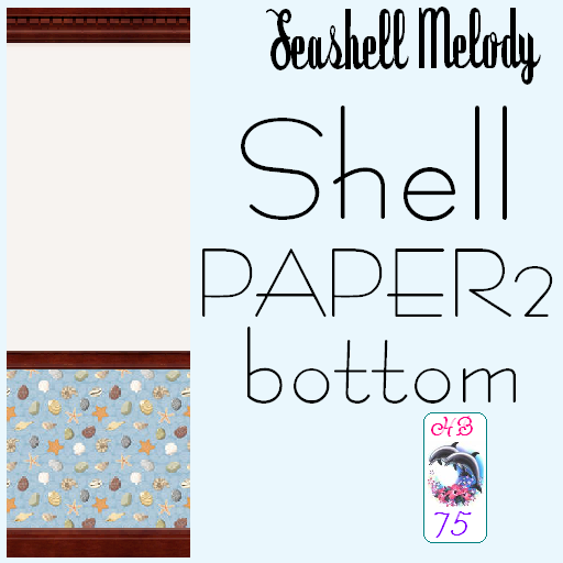 Sims 2 — SeashellMelody HB75 Shell PAPERS - Seashellmelody Hb75 Shell Paper2bottom by hiedibear75 — Seashell Melody by