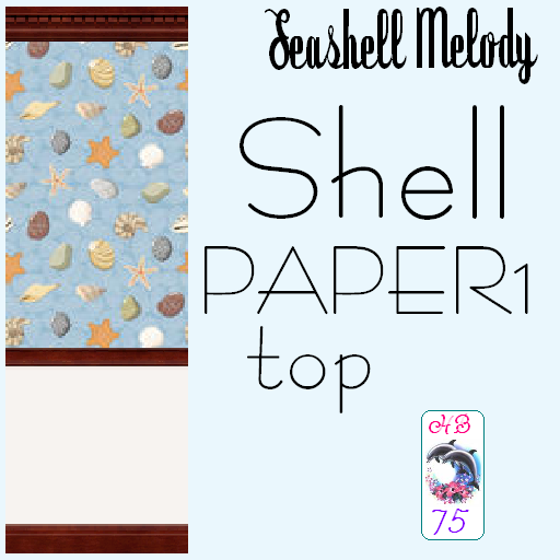 Sims 2 — SeashellMelody HB75 Shell PAPERS - Seashellmelody Hb75 Shell Paper1top by hiedibear75 — Seashell Melody by