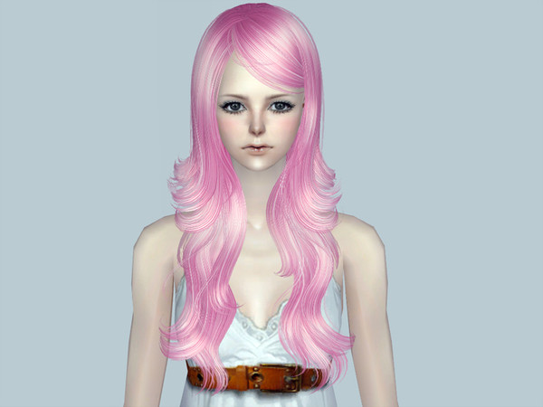 Sims 2 — Skysims2 Hair 004  Pink by Skysims — 