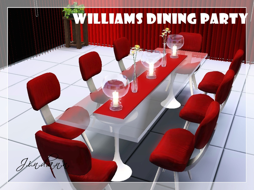 The Sims Resource Williams Dining Party