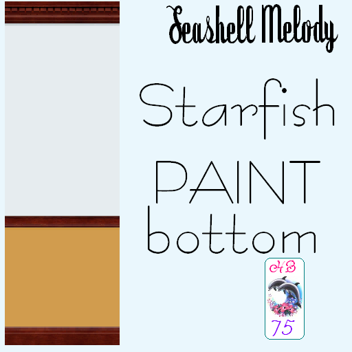 Sims 2 — SeashellMelody HB75 Starfish PAINTS - Seashellmelody Hb75 Stafish Paintbottom by hiedibear75 — Seashell Melody