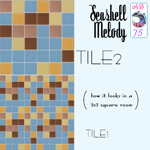 Sims 2 — SeashellMelody HB75 Starfish TILES - Seashellmelody Hb75 Tilefloor2 by hiedibear75 — Seashell Melody by
