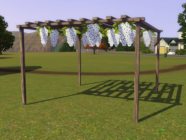 Sims 3 — Medium Hanging Flowers by sim_man123 — Medium Hanging Flowers from my Hawthorne Patio Set. Made by sim_man123