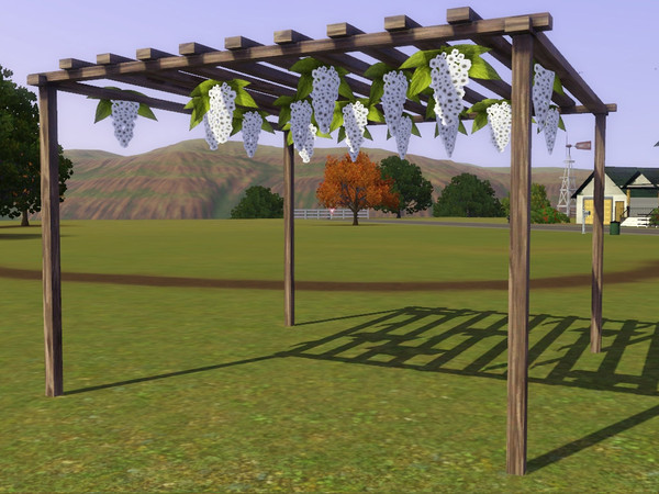 Sims 3 — Small Hanging Flowers by sim_man123 — Small Hanging Flowers from my Hawthorne Patio Set. Made by sim_man123 from