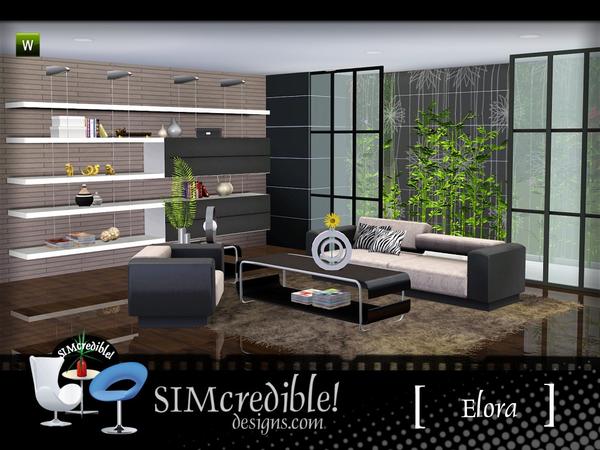 Sims 3 — Elora by SIMcredible! — A modern living room for your sims ^^ by SIMcredibledesigns.com available at TSR