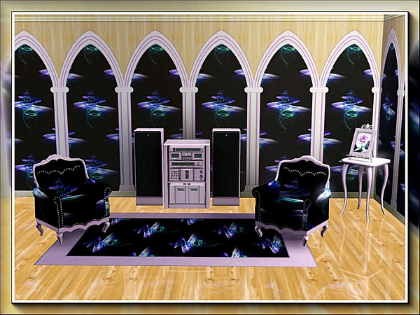 Sims 3 — marcorse_whirlng dervish pattern by marcorse — This regular repeat design caused me to think of the light trail