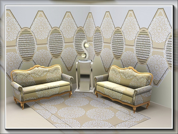 Sims 3 — marcorse_lace doiley pattern by marcorse — Round lace doileys in an allover repeat pattern