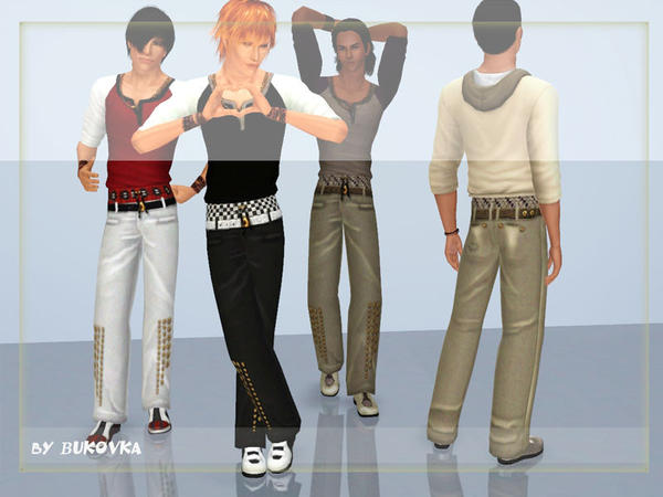 The Sims Resource - Pants Male Provocation