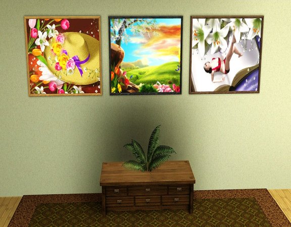 Sims 3 — Easter Pack 3 by TattooedLioness2 — Easter Paintings