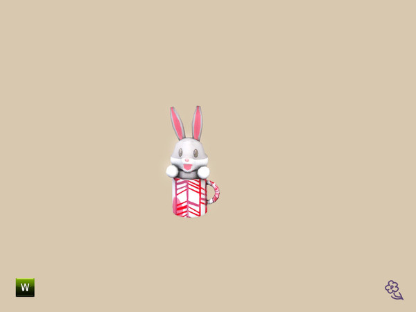 Sims 3 — Bunny in the Cup by Flovv — Funny idea or not, the bunny is already in the cup!