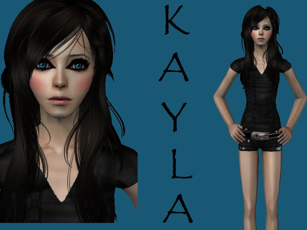 Sims 2 — Kayla by staceylynmay2 — Kayla is like a babyteen doll. I really hope you enjoy playing with this teen sim. Shes