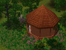 Sims 3 — Asmara's Gazebo by Queen_of_Crystal — Asmara's Gazebo is the name of this small park feautring beautiful