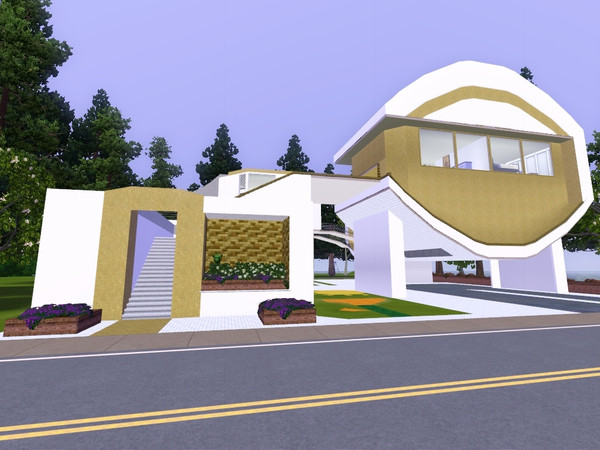 Sims 3 — Beyond Moderne by norenegonc2 — This house was created trying to stay under 100k for the entire thing, so you