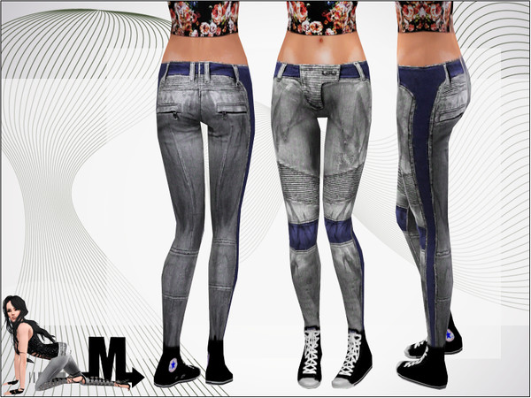 Sims 3 — I Robot Jeans by miraminkova — Get sexy and unique style with this set.