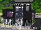 Sims 3 — Oceanside Salon & Day Spa by MlssMlny — A Salon, Tattoo Parlor and Day Spa (Rabbit Hole) all one lot.