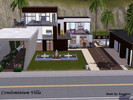 Sims 3 — Condominium Villa by howthere — house with modern desigh... hope you enjoy this house have 3 bedroom, 3 bathroom