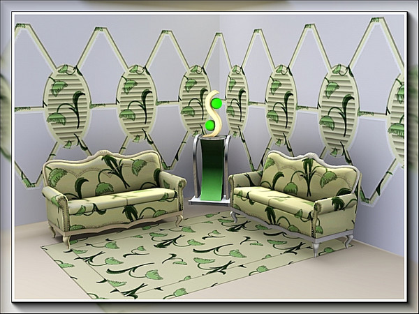 Sims 3 — marcorse_green venus pattern by marcorse — Although this is not the venus flytrap, it brought that image to