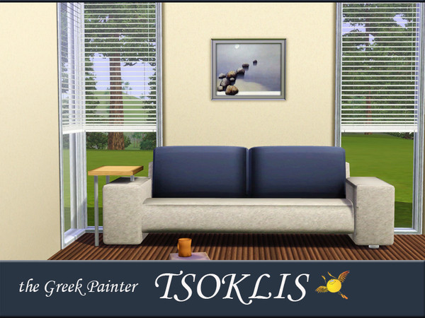 Sims 3 —  evi Greek Painter TSOKLIS sea by evi — Born 1930 in Athens. Studied at the Athens Academy of Fine Arts. Through