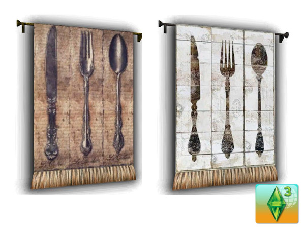 Sims 3 — Illusion Tapestry by JeziBomb — Illusion Tapestry by JeziBomb