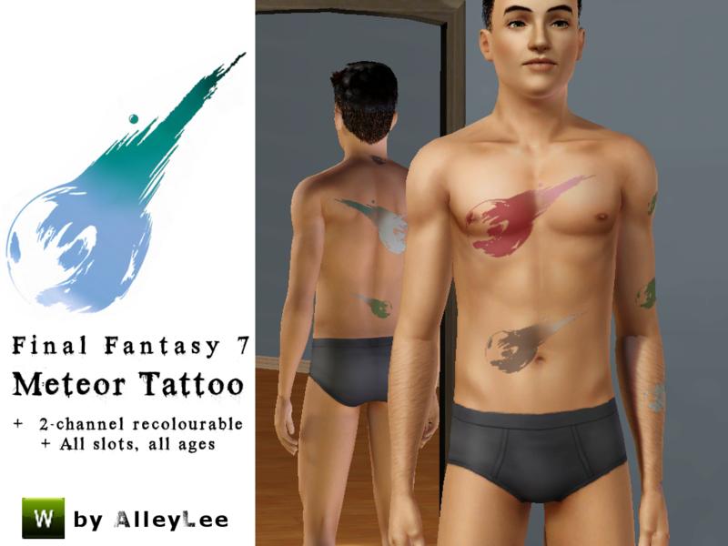 FF7 meteor from the games tattoos tattooartist lasvegas vegastatt   TikTok