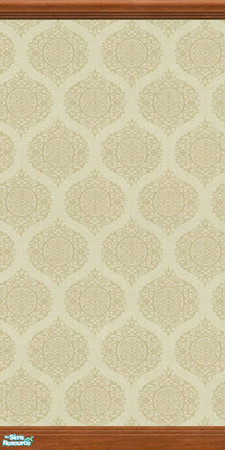 Sims 2 — Fairwinds Sand with Kick Molding by kaate — A set of scholarly wallpapers, ideal for the study, den or formal