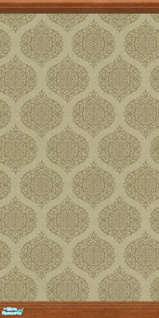 Sims 2 — Fairwinds Wet Sand with Kick Molding by kaate — A set of scholarly wallpapers, ideal for the study, den or