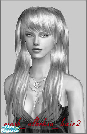 Sims 2 — MESH_ulkrhsn_hair2 by ulker — Available from teen to elder females.