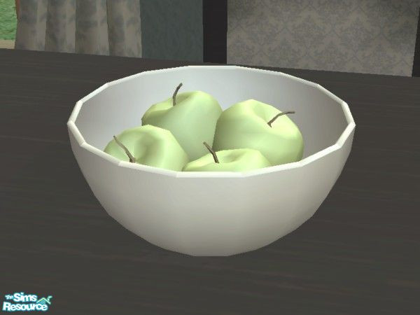 Sims 2 — Suave Dining [Rec3] - Fruit Bowl by EarthGoddess54 — This is a recolor file, you will need the mesh for this to