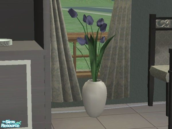 Sims 2 — Suave Dining [Rec3] - Flowers by EarthGoddess54 — This is a recolor file, you will need the mesh for this to