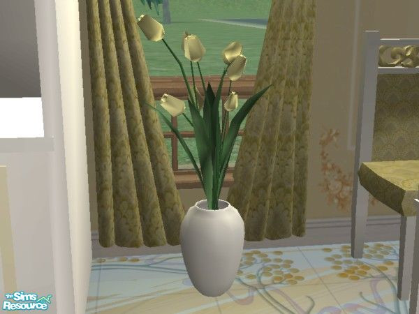 Sims 2 — Suave Dining [Rec2] - Flowers by EarthGoddess54 — This is a recolor, you will need the mesh for this file to