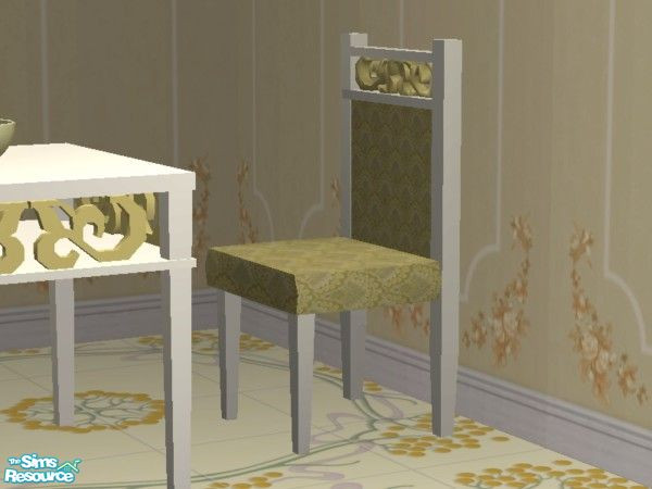 Sims 2 — Suave Dining [Rec2] - Dining Chair by EarthGoddess54 — This is a recolor, you will need the mesh for this file
