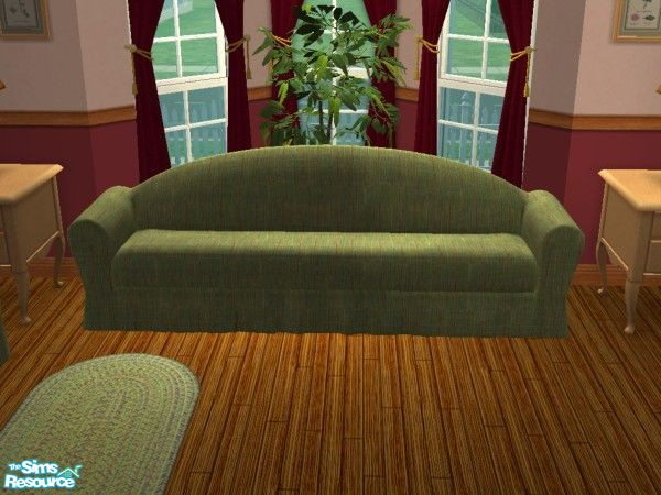 Sims 2 — Country style furniture in chameleon - Countrychameleonsofa by corabelle42 — part of the country style furniture