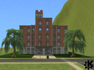 Sims 2 — Waverly Hills Dorm by katiekiinz — Built in 1910, the Waverly Hills Sanatorium was built to accommodate