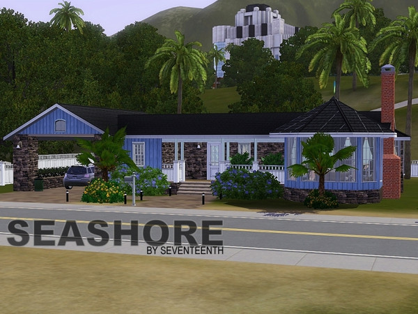Sims 3 — Seashore  by seventeenth2 — New home for your simmies! Fully furnished!