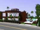 Sims 3 — Modern Tropical House by mujaahid19962 — 1 storehouse, 2 bathrooms, 1 big TV spot, 1 guess room, 1 big kitchen,