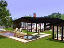 Sims 3 — Mammut Baum Allee 250  by heissemietze09 — The flexible H-Plam devides the house into public und private zones