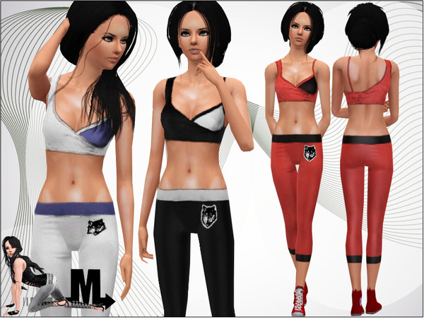 Sims 3 — Always Part2 by miraminkova — Wonderful athletic outfit for your teens. Also suitable for everyday wear.