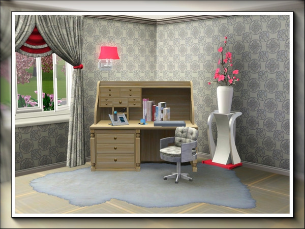 Sims 3 — marcorse_crossed circles pattern by marcorse — Figured circles in two sizes are joined together by means of a