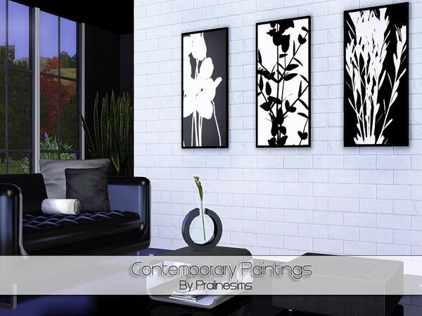 Sims 3 — Contemporary Paintings by Pralinesims — By Pralinesims